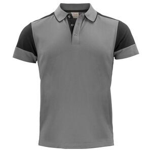 Printer Mens Prime Contrast Polo Shirt / Anthracite/Black